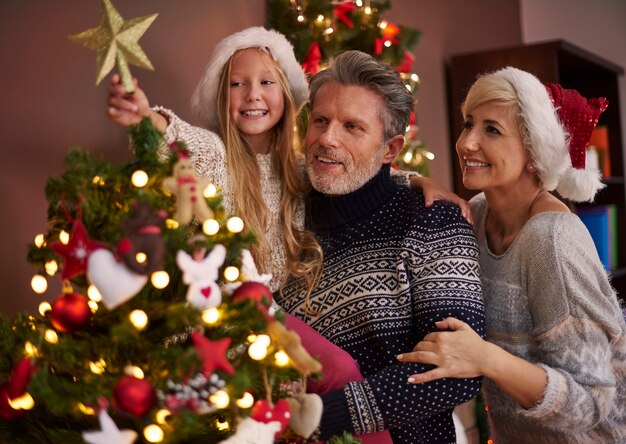 Eindelijk zijn we klaar om de viering te beginnen