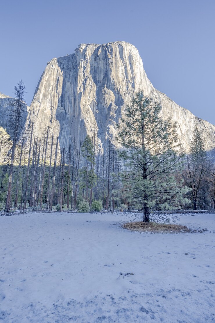 Gratis Foto el capitan in het ochtendlicht