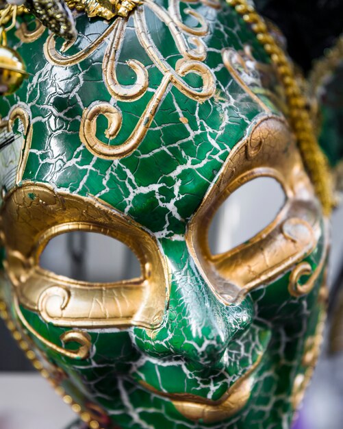 Elegante samenstelling met het masker van Venetiaans Carnaval