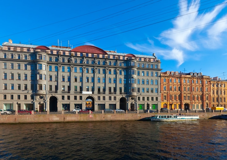 Gratis Foto embankment of moyka river