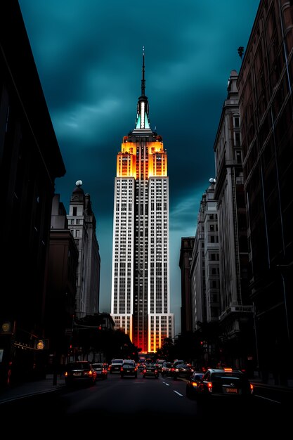 Empire State Building 's nachts