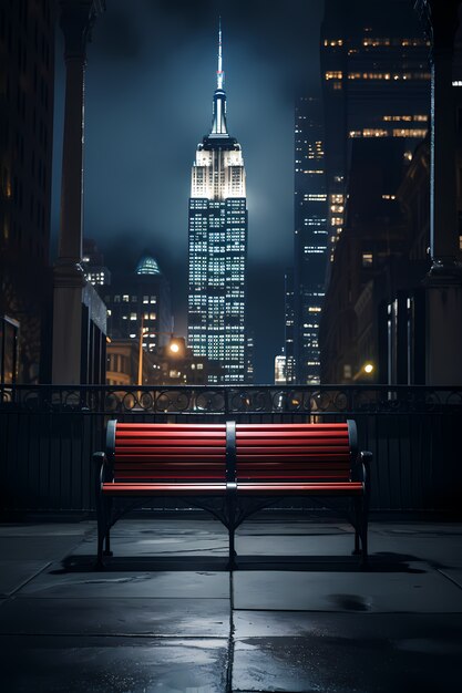 Empire State Building 's nachts