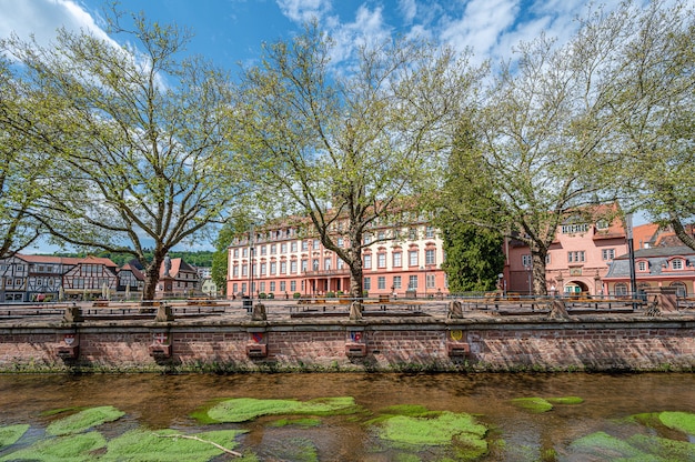 Erbach / Odenwald in Duitsland heeft veel mooie taferelen