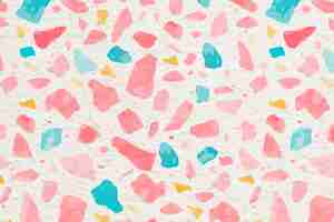 Gratis foto esthetische achtergrond, terrazzo-patroon, abstract ontwerp