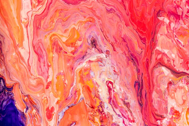 Esthetische oranje achtergrond handgemaakte experimentele kunst