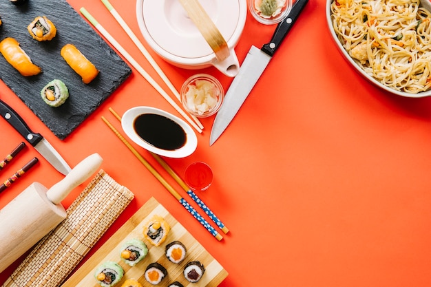 Eten voor Japans diner