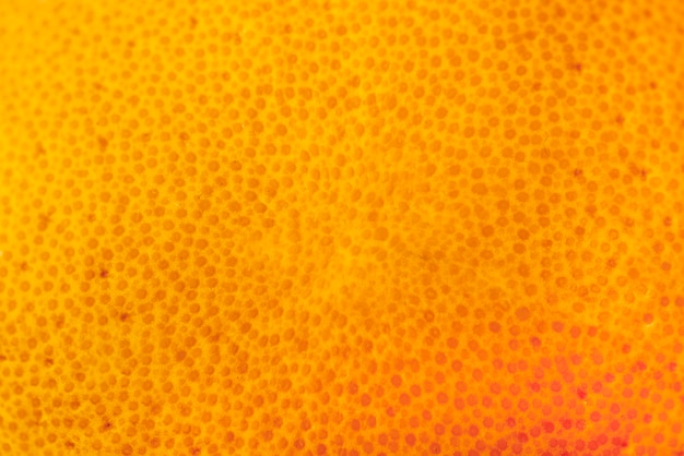 Extreem close-up van een sinaasappelschil