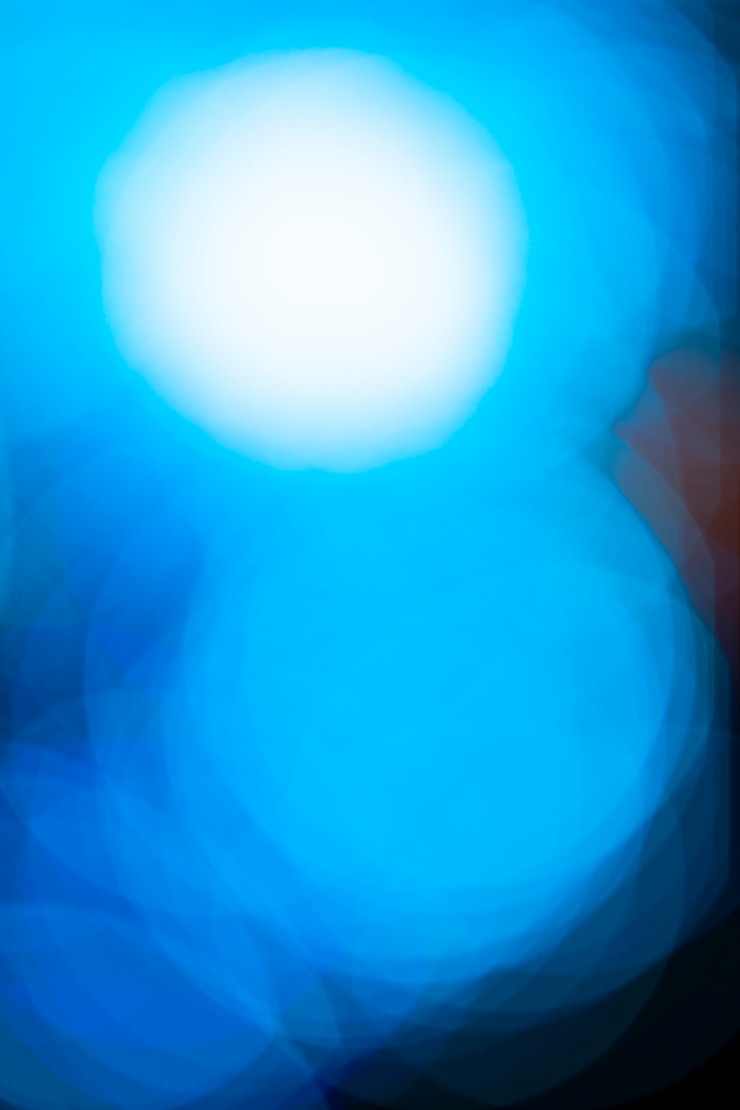 Gratis Foto extreem wazig blauw met kopie ruimte