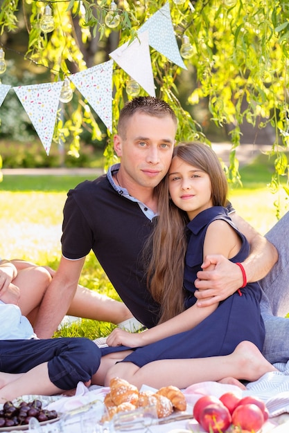 Familie picknick