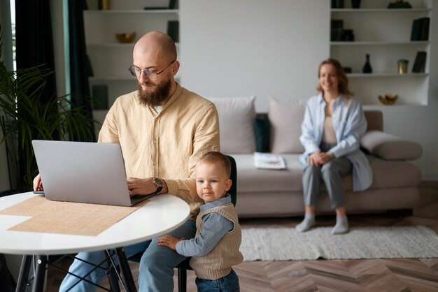 Familiefeest kind in zijn eerste levensjaren