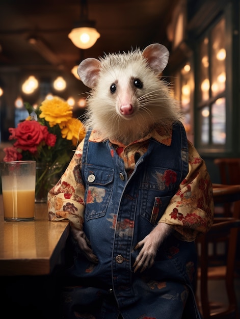 Gratis foto fantasie stijl possum