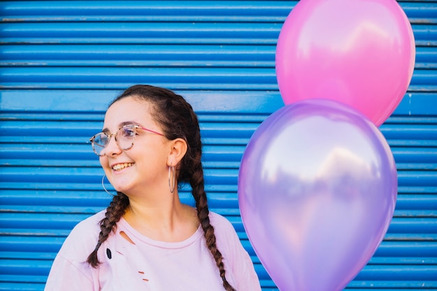 Gratis foto feestvarken bedrijf ballonnen