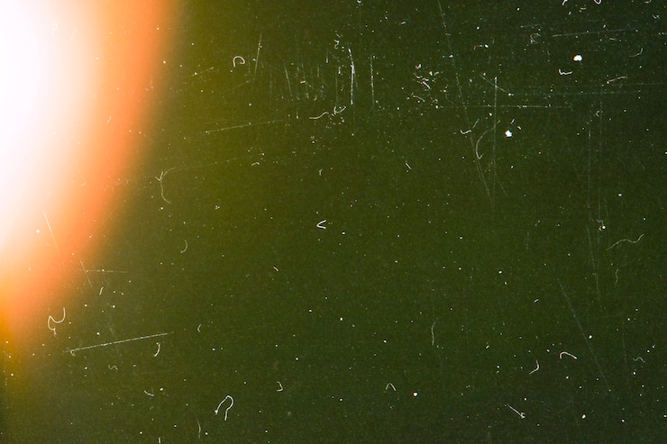Gratis Foto fel licht op zwarte achtergrond