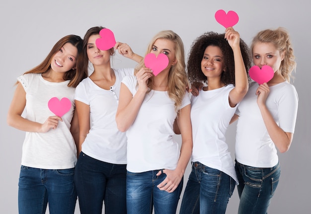 Gratis foto fijne valentijnsdag voor iedereen