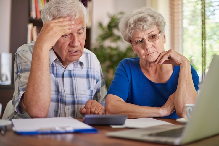 Gratis Foto financieel probleem is een zeer ernstig probleem