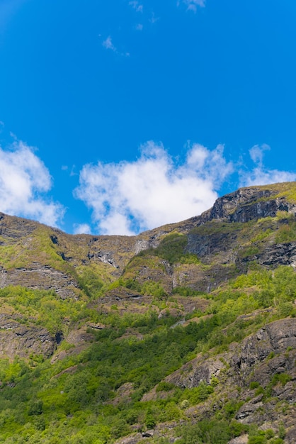 Gratis foto flam noorwegen 6 juni 2023 berg