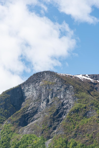 Gratis foto flam noorwegen 6 juni 2023 berg