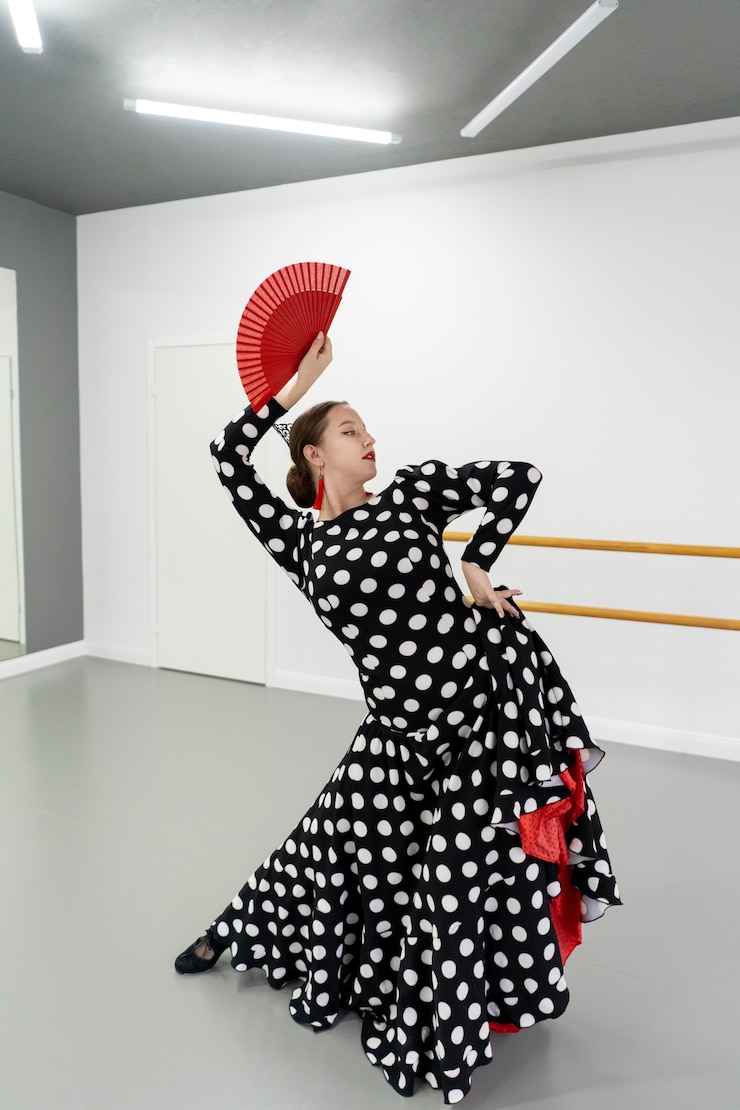 Gratis Foto flamencodanseres in studio