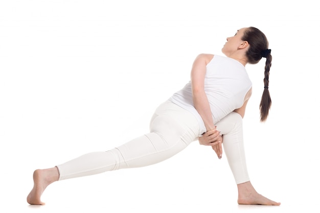 Flexibele vrouw training