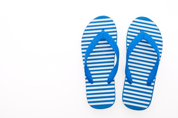 Flip Flop geïsoleerd op wit