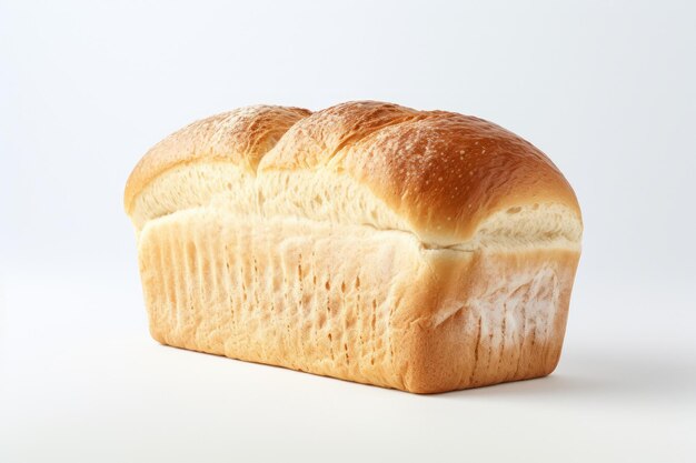 Gratis foto foto van zelfgemaakt rijstbrood dat op witte achtergrond wordt geïsoleerd