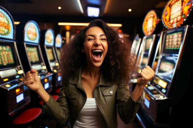 Gratis foto fotorealistische casino levensstijl