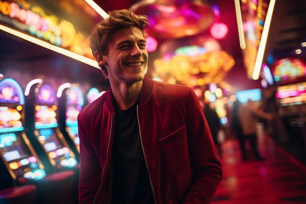 Gratis foto fotorealistische casino levensstijl