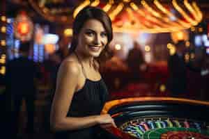 Gratis foto fotorealistische casino levensstijl