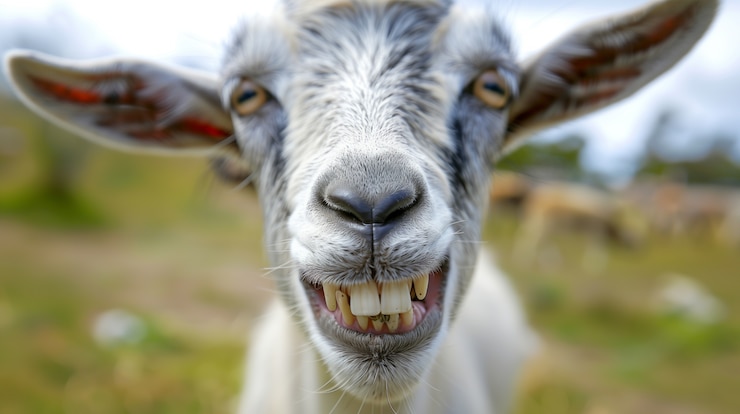 Gratis Foto fotorealistische geitenboerderij