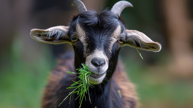 Gratis foto fotorealistische geitenboerderij