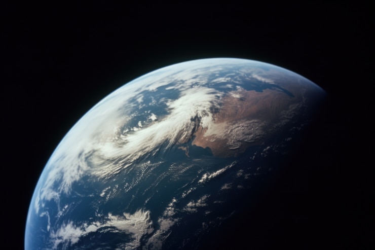 Gratis Foto fotorealistische planeet aarde