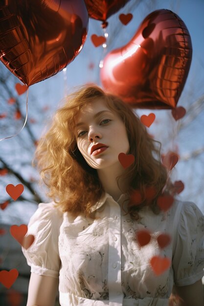 Fotorealistische Valentijnsdagviering