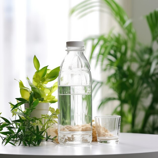 Fotorealistische waterfles