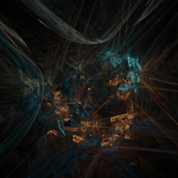 fractal chaos achtergrond