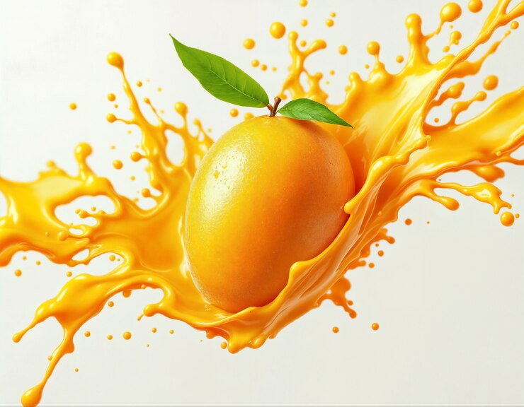 Gratis Foto fruit splash illustratie met sap
