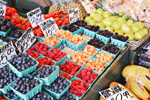 Gratis foto fruitmarkt