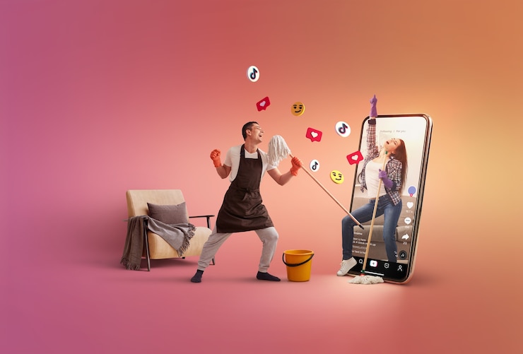 Gratis Foto full shot mensen samen aan het schoonmaken