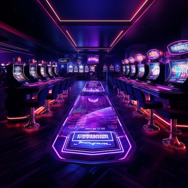 Gratis foto futuristische casino-architectuur