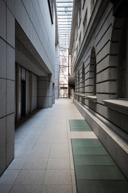 Gang van een gebouw