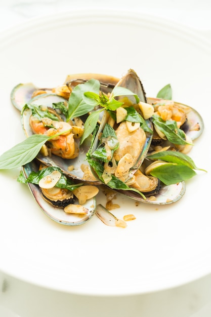 Gebakken mossel