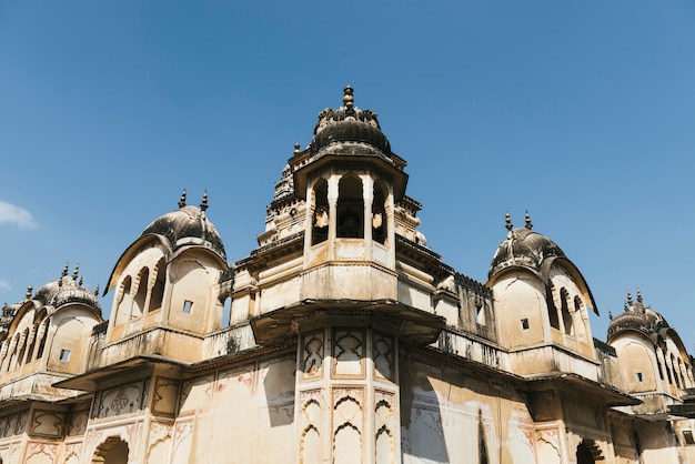 Gebouwen in Pushkar-stad, Rajasthan, India