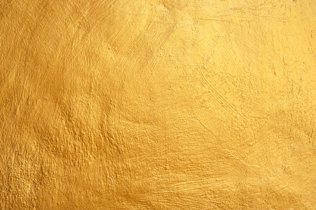 Gele muur textuur met krassen