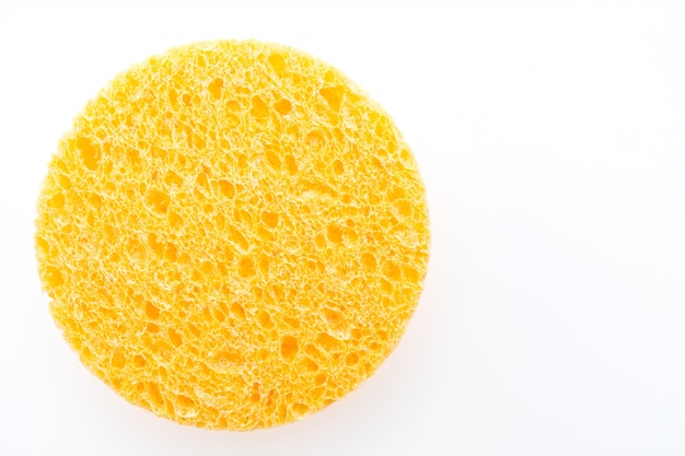 Gele spons round