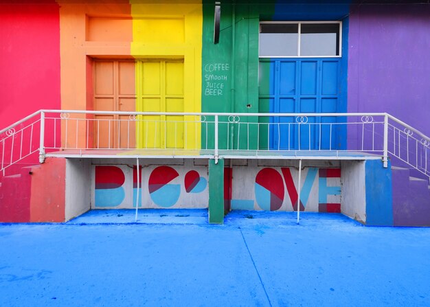 gele townhouse stedelijk tilt venetië