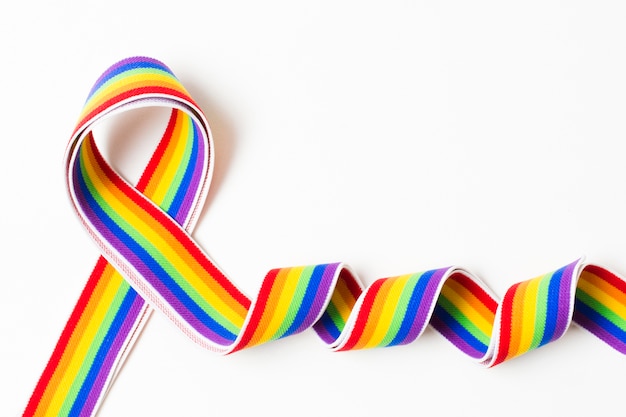 Gratis foto gelijkheid gay pride regenboog