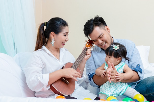 genegenheid van familie met ontspanningstijd