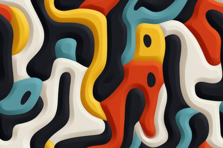 Gratis Foto geometrisch naadloos patroon