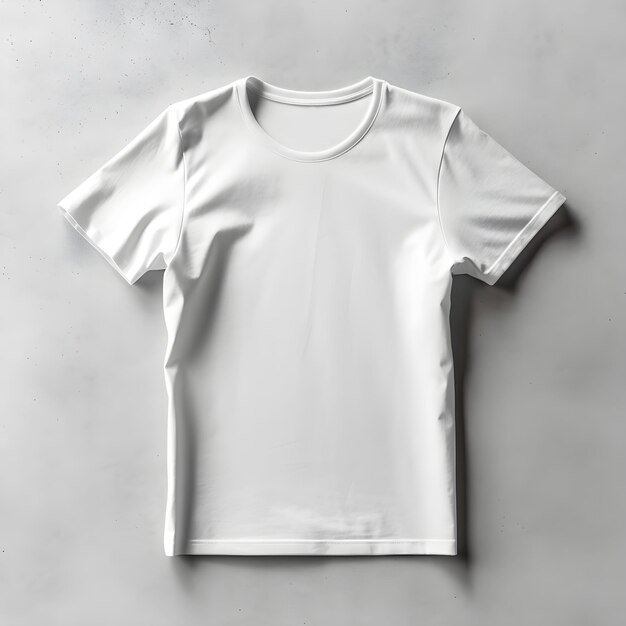 Gratis foto geopende witte t-shirtsjabloon