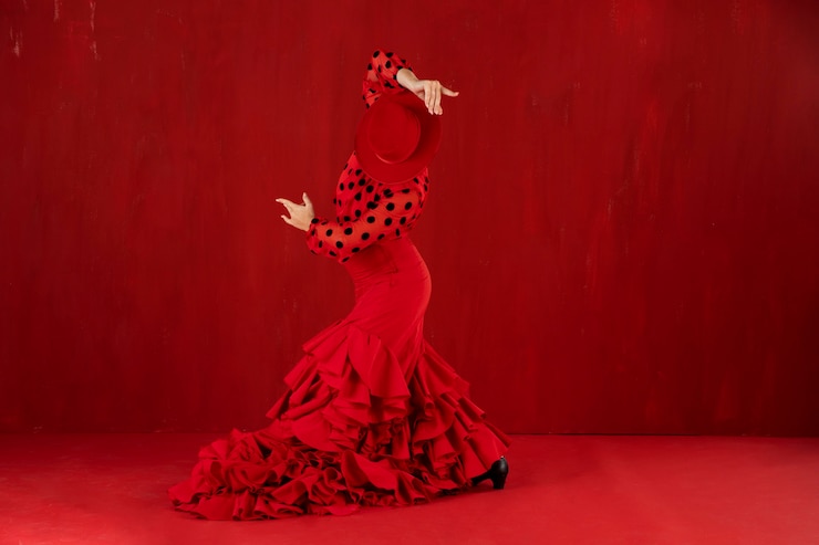 Gratis Foto gepassioneerde en elegante flamenco danseres