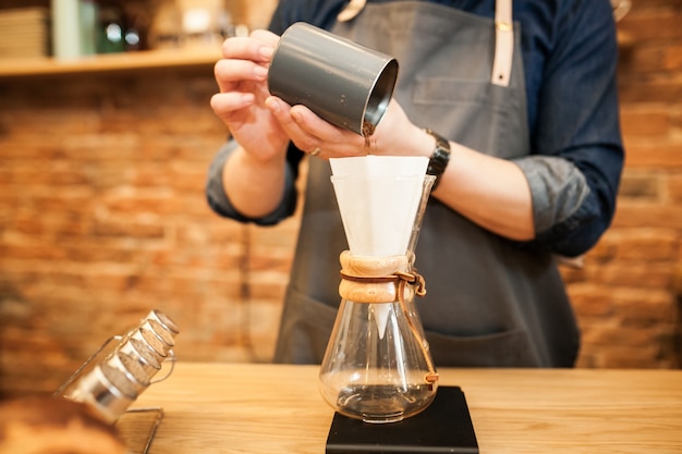 Geroosterde achtergrondbonen zwarte koffie